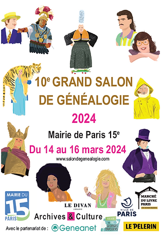 SALON DE GÉNÉALOGIE PARIS 15e